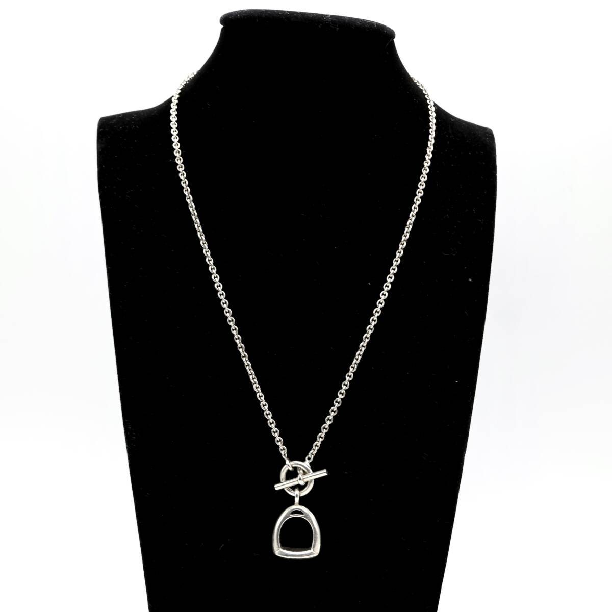 エルメス エトリエ ペンダント ネックレス シルバー ヴィンテージ HERMES拍卖