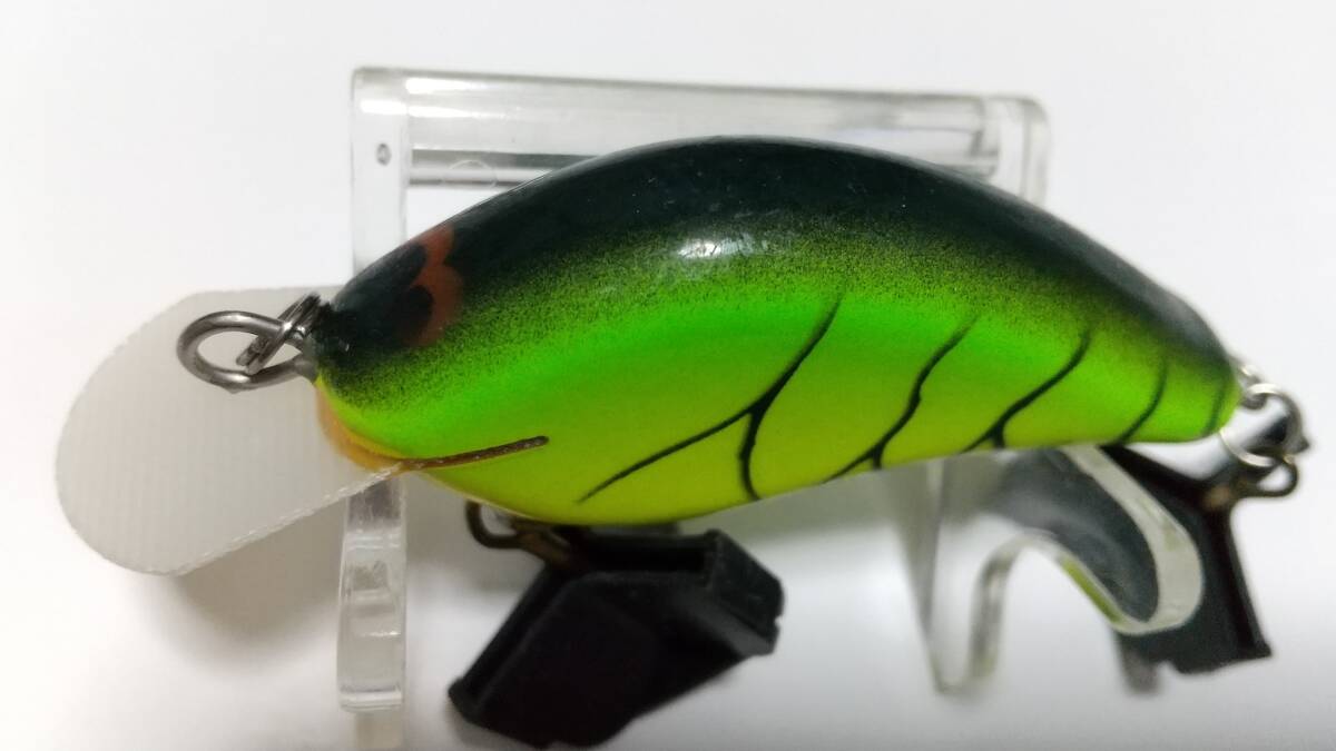 10 秘密のクランク ソニーB Sonny-B ボディ 5.5cm フラットシャッド FLAT SHAD WOOD ウッド フラットサイド シャロー BOX保管未使用品拍卖