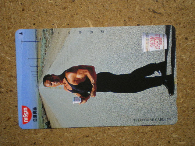 eiga・アーノルドシュワルツェネッガー 日清食品 110-113292 テレカ拍卖