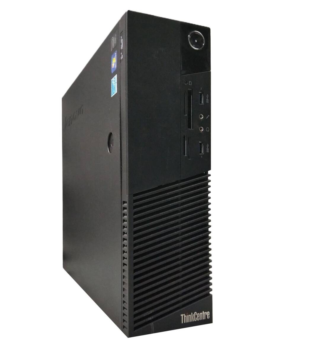 驚速SSD LENOVO M83 i7-4770 3.4GHz x8/16GB■SSD128GB Win11/Office2021 Pro/USB3.0/追加無線/HDMI/DP■I060133拍卖