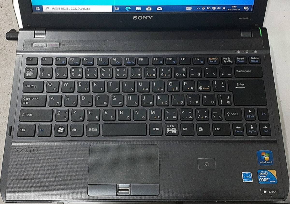 SONY/ノートPC/CPU i3-1世代/メモリ 4GB拍卖