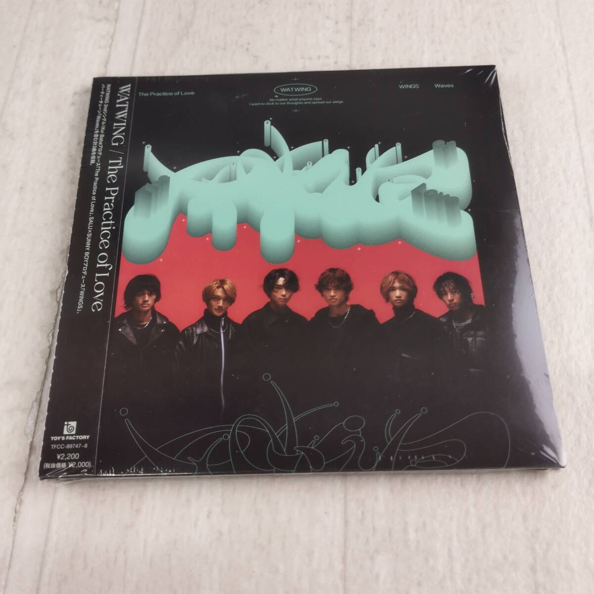 1MC10 未開封 CD WATWING The Practice of Love 初回限定盤B拍卖