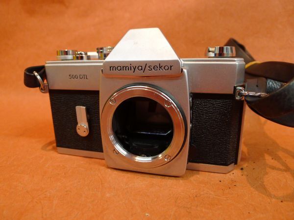 f★501mamiya/sekor 500 DTL 一眼レフ マニュアルフォーカス ジャンク扱い/60拍卖