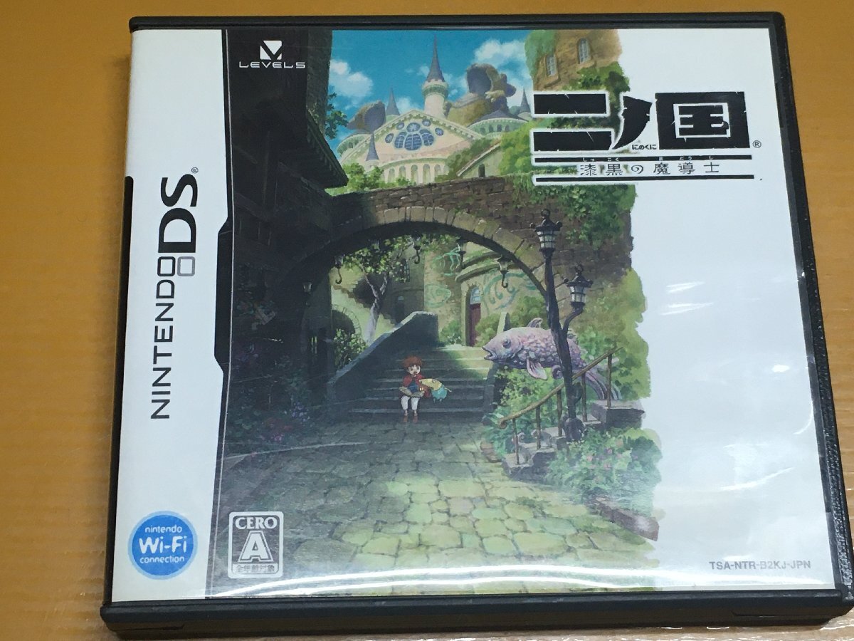 GN10-Y12 Nintendo ニンテンドーDS 二ノ国 漆黒の魔道士 ケースのみ拍卖