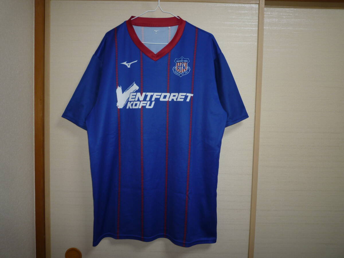 ミズノ ヴァンフォーレ甲府 ユニフォーム 2XLサイズ拍卖