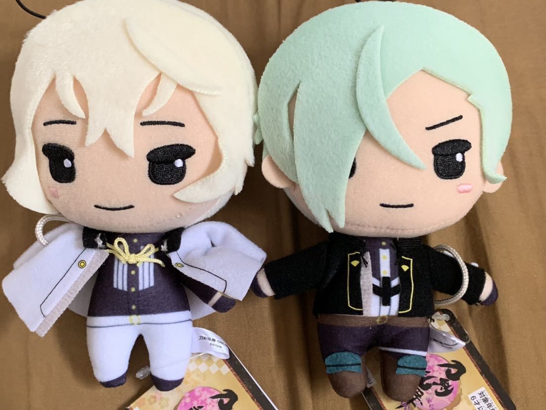 数量2 刀剣乱舞 ONLINE ぬいっこぬいぐるみ④改 髭切 膝丸 2種セット タグ付き とうらぶ マスコット 定形外220円拍卖