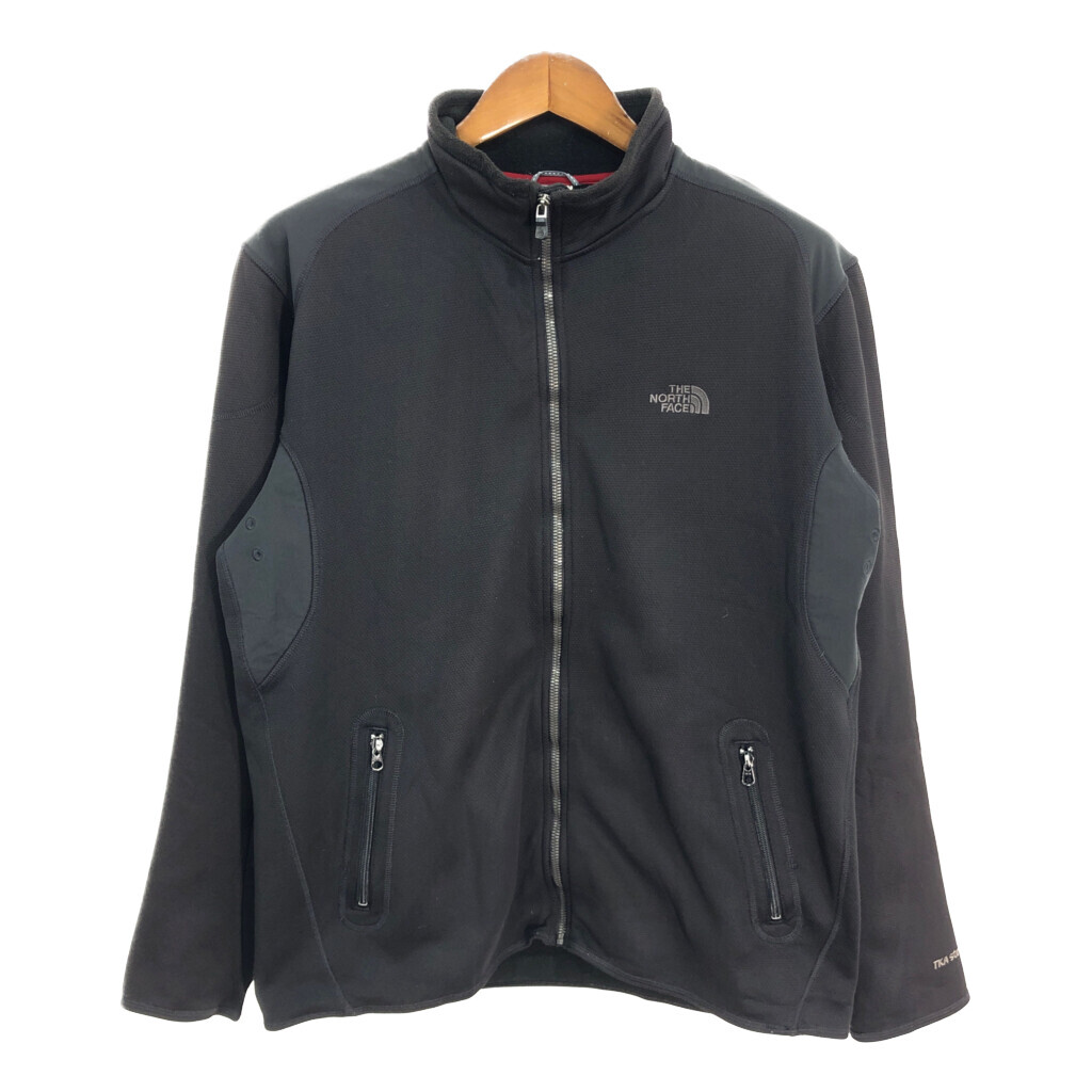 THE NORTH FACE ノースフェイス ソフトシェルジャケット アウトドア ブラック (メンズ L) 中古 古着 R3804拍卖