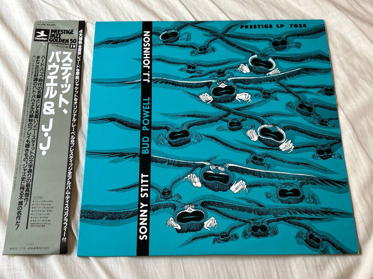 超音波洗浄済 スティット、パウエル&J.J. 中古LP アナログレコード 重量盤 VIJ219 ソニー ジョンソン バド sonny stitt johnson bud powell拍卖
