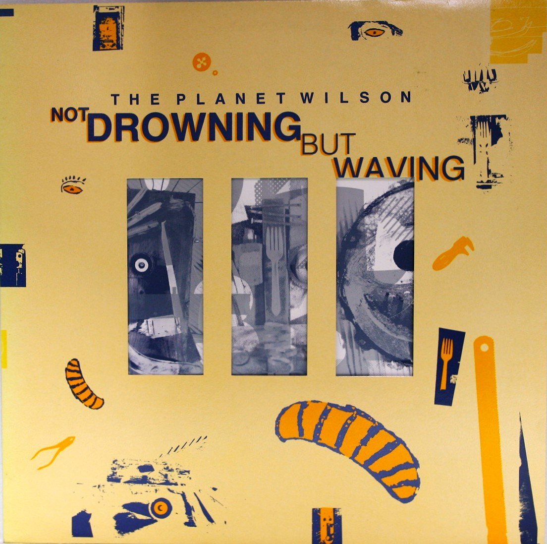 中古LP「TNot Drowning But Waving/ノット・ドラゥニング・バット・ウェイビング」The Planet Wikson/プラネット・ウィルソン 英盤拍卖