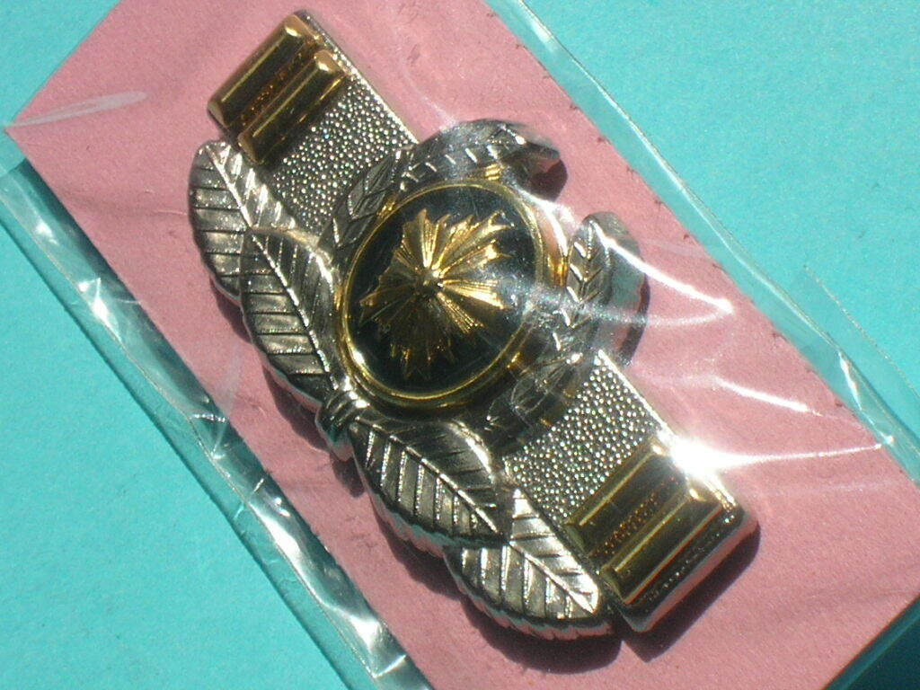 Ladies stainless chief police officer  バッジ 115拍卖