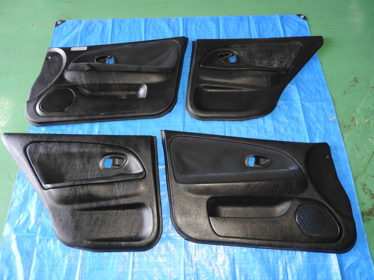 3 CP9A エボ 6 GSR 純正 ドア 内張り 前後 1台分 内貼り トリム 内装 ジャンク ASSY 4G63 EVO 4 5 ランエボ ランサー エボリューション拍卖
