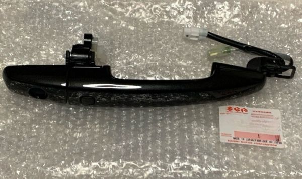 新品 純正品 SUZUKI スズキ ドアアウターハンドル スーパーブラックパール RH スイフトスポーツ ZC33S拍卖