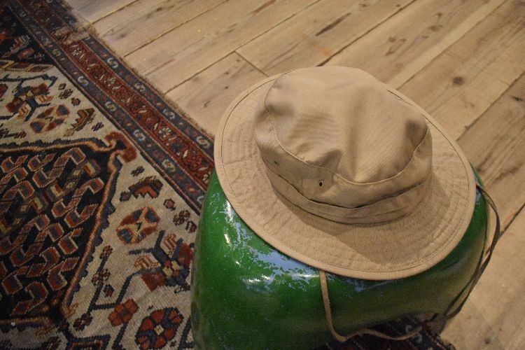 グッドスタイル◎USA製90sビンテージColombiaコロンビア サンハットLベージュ系アメリカ製アメカジアウトドアストリートn25025拍卖