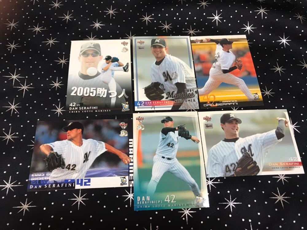 千葉ロッテ セラフィニ 6枚セット拍卖