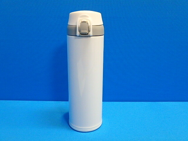 60skd24-0718 軽量ワンタッチマグ ステンレスボトル ホワイト 白 KWMG-48WH 480ml 水筒 中古(北海道・沖縄・離島は発送不可)拍卖