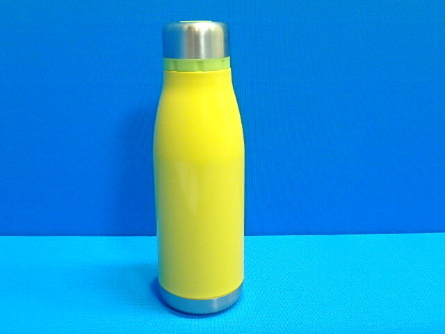 60skd24-0718 スケーター 保温 保冷 ステンレスボトル 黄色 STY4 18C 0.4L 400ml 水筒 スケーター㈱ 中古(北海道・沖縄・離島は発送不可)拍卖