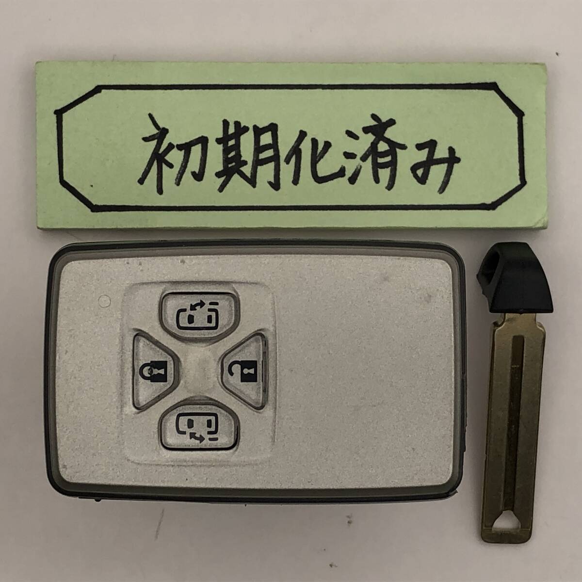 EC17 初期化済 トヨタ スマートキー エスティマ 50 ノア ヴォクシー 70 アルファード ヴェルファイア 20 271451-0500 登録可能 埼玉県深谷拍卖