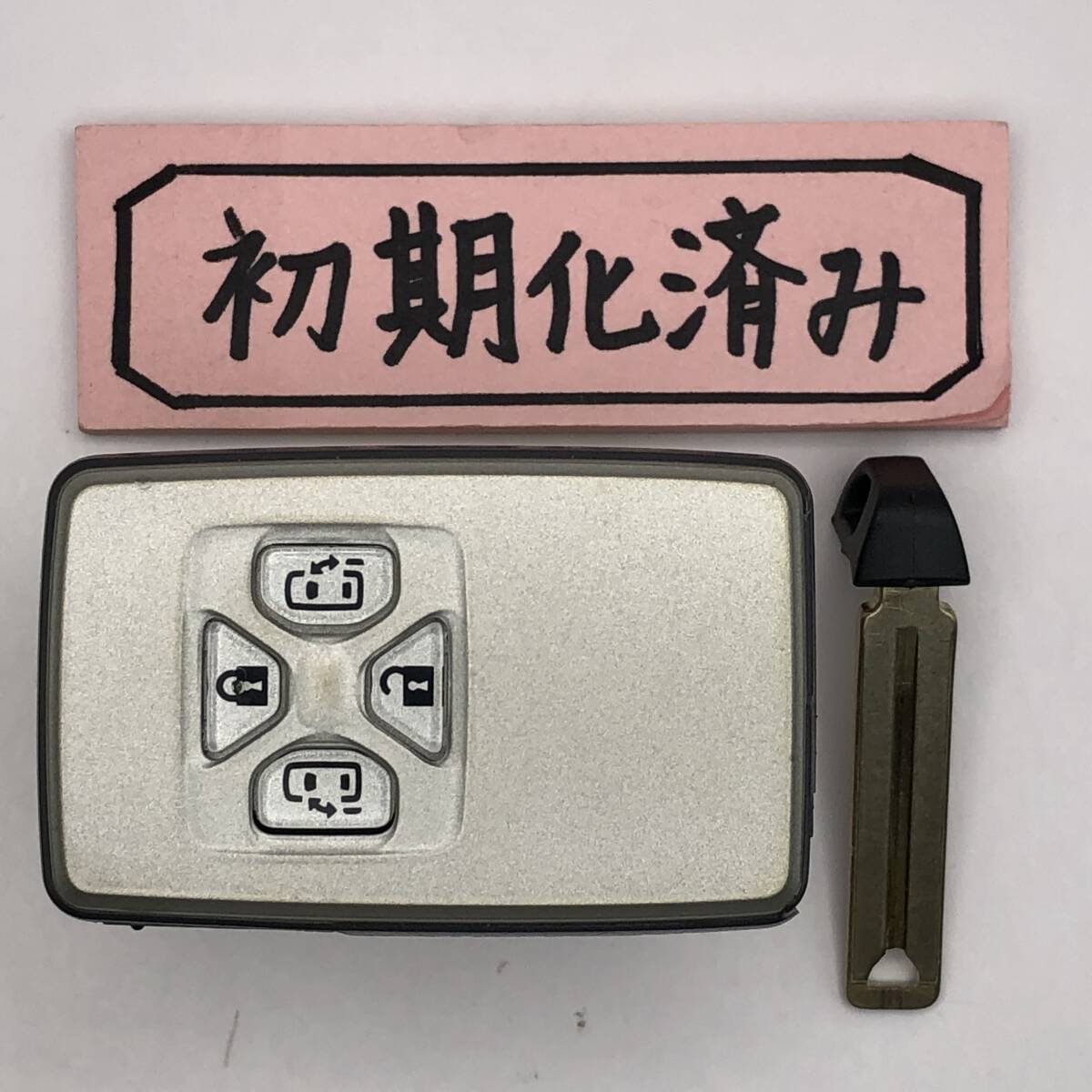 ES58 初期化済 トヨタ スマートキー エスティマ 50 ノア ヴォクシー 70 アルファード ヴェルファイア 20 271451-6230 登録可能拍卖