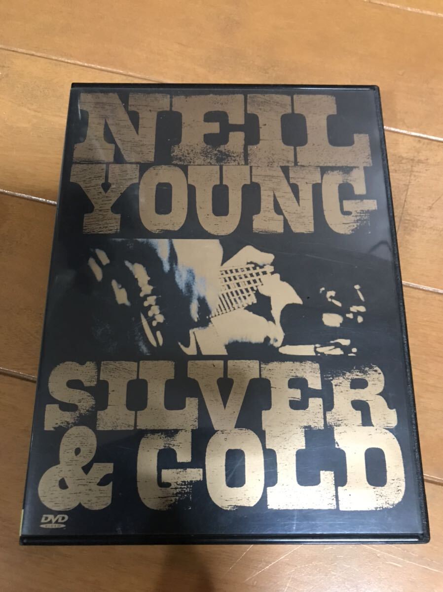 希少! nell young☆silver & gold☆ニールヤング☆DVD☆国内盤☆人気!貴重!レア!ジャンク!拍卖