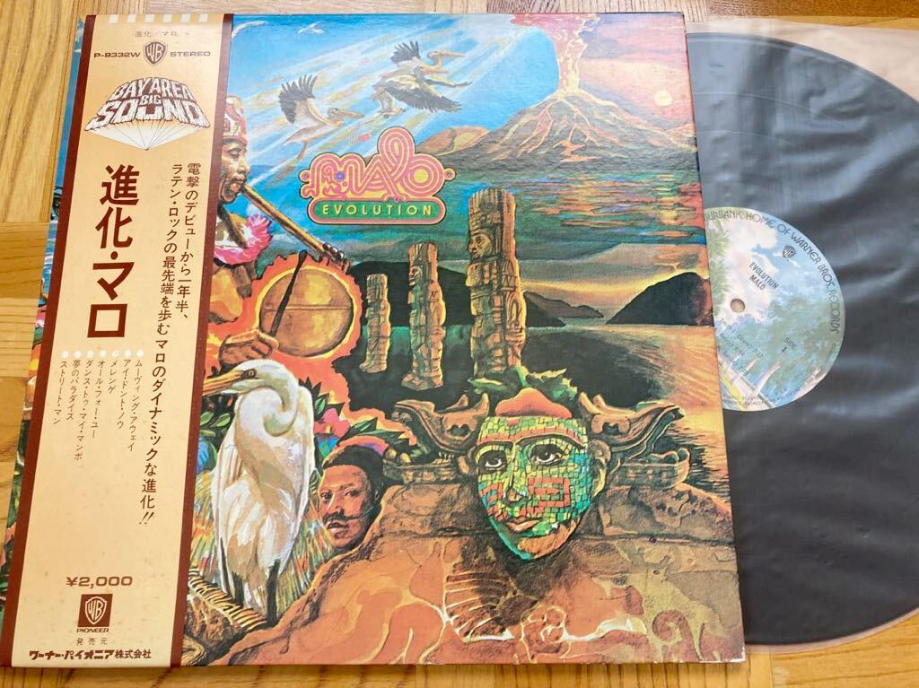 LP マロ / 進化 帯付 MALO EVOLUTION拍卖