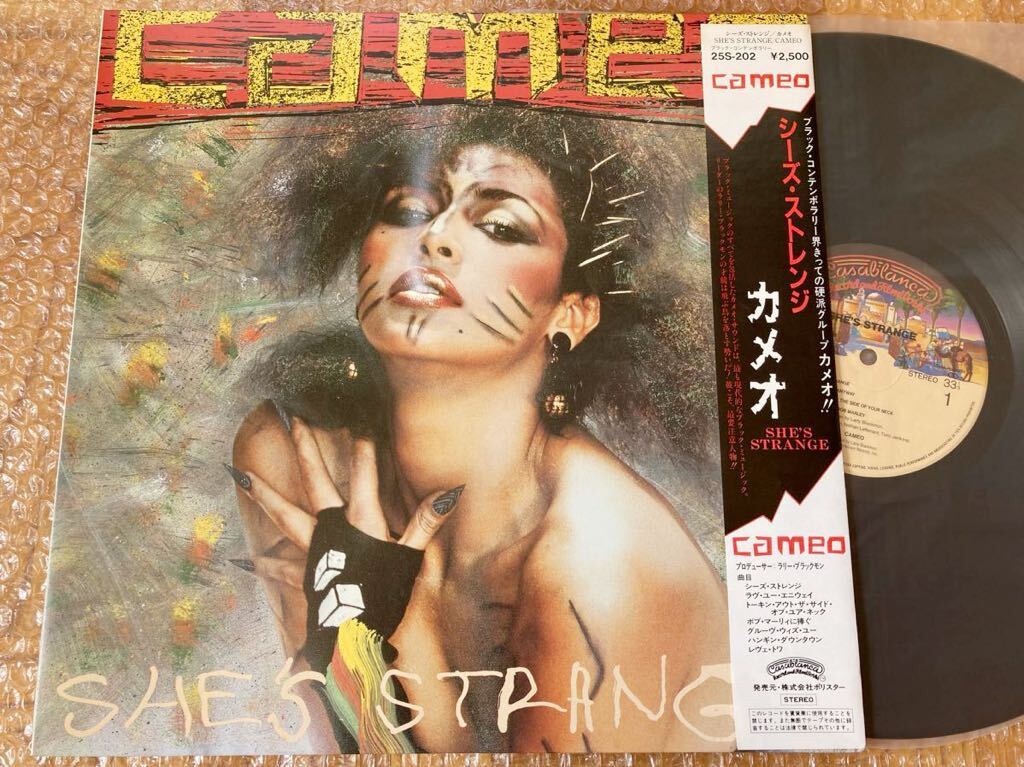【良品】LP カメオ / シーズ・ストレンジ 帯付 CAMEO拍卖