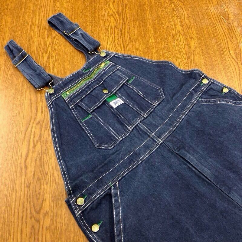【FG077】LIBERTY 大きいサイズ ビッグサイズ オーバーオール デニム メンズブランド古着 リバティ 送料無料拍卖