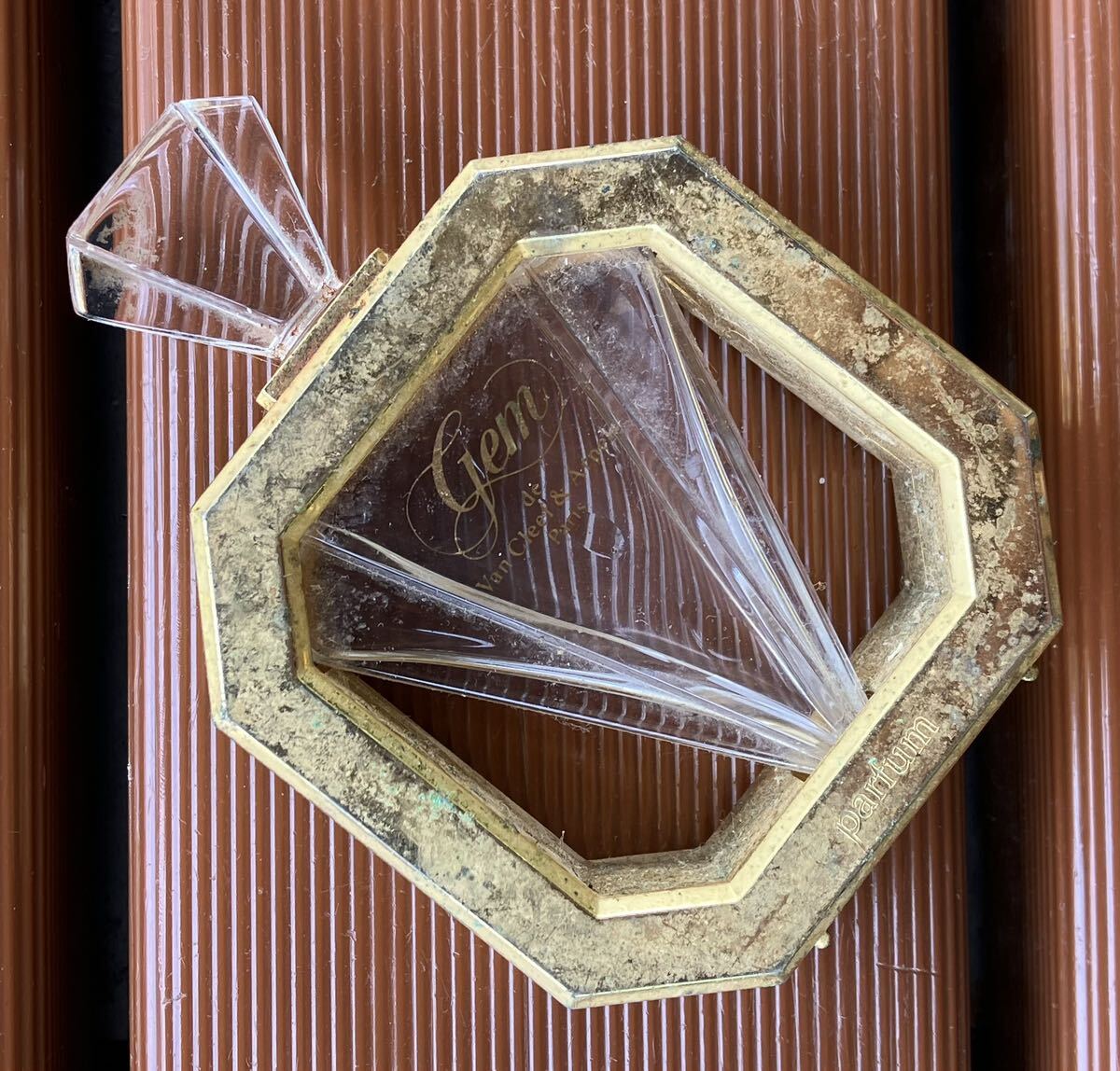 vintage VAN CLEEF & ARPELS GEM 香水 空き瓶 15ml 送料無料拍卖