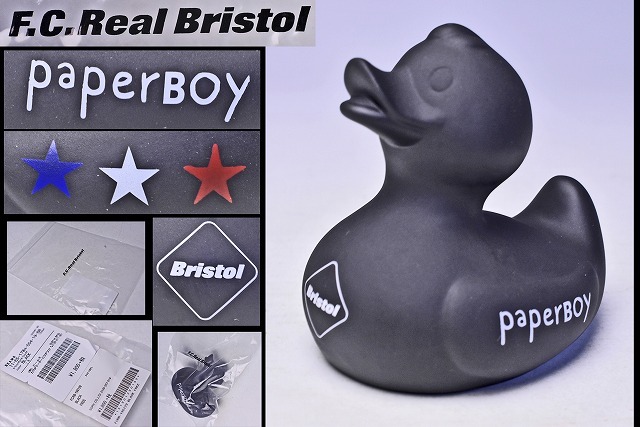 ペーパーボーイ(パリ) ★ paperboy ★ ビームス ★ BEAMS ★ エフシーレアルブリストル ★ F.C.Real Bristol ★ アヒル ★ 黒 ★ カフェ ★拍卖