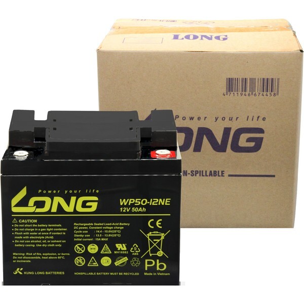 LONGバッテリー ロング WP50-12NE 制御弁式鉛蓄電池 電動車・セニアカー用 高耐久タイプバッテリー拍卖