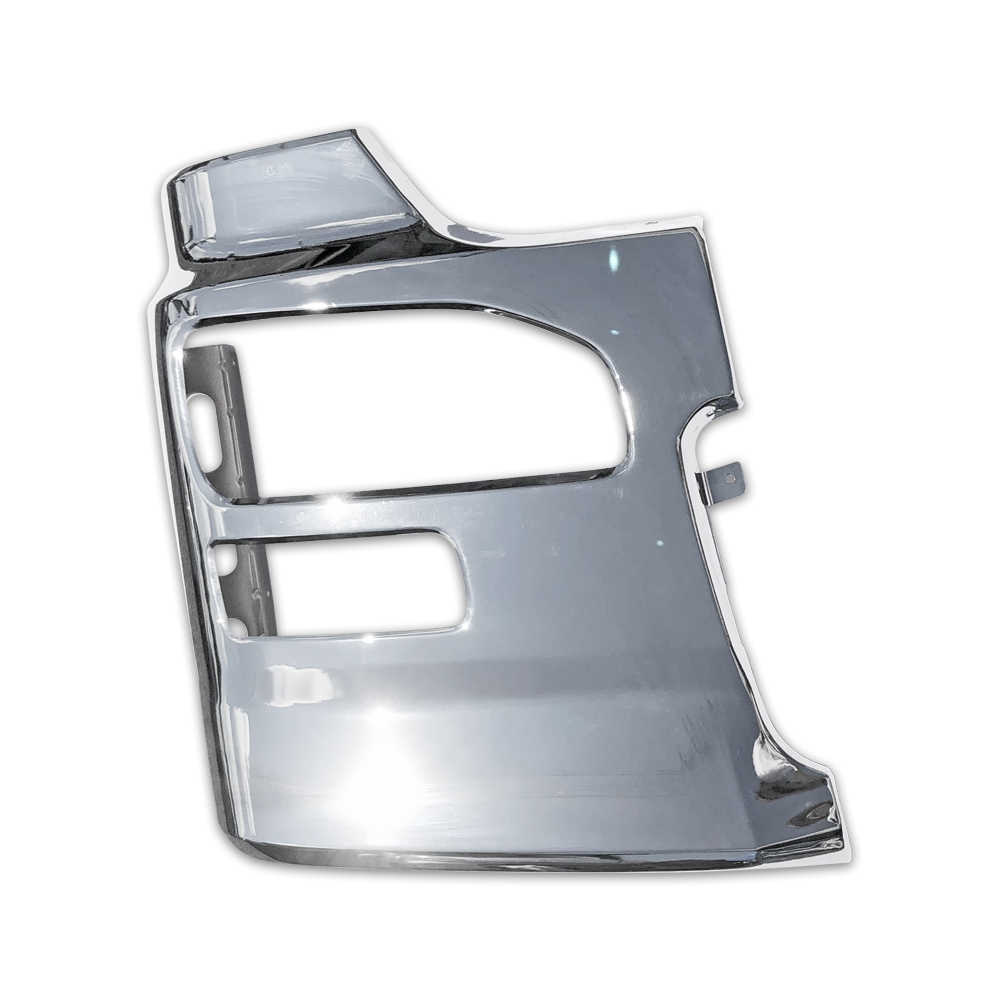 本州送料無料 日産 UDトラックス クオン エアダム有 メッキフロントバンパー サイド部分 右拍卖