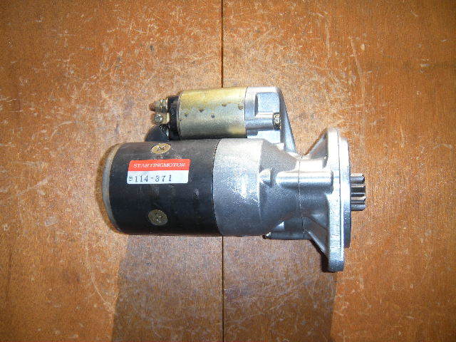 井関農機、イセキトラクター用セルモーター(スターター)リビルト品 S114-371、6281-100-001-0拍卖
