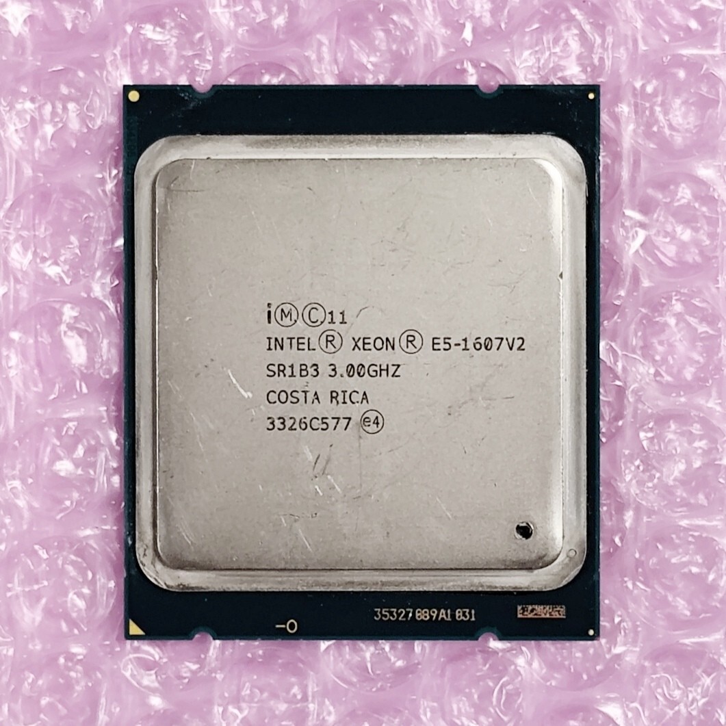 【動作確認済】Xeon E5-1607V2 3.00GHz サーバー用CPU LGA2011拍卖