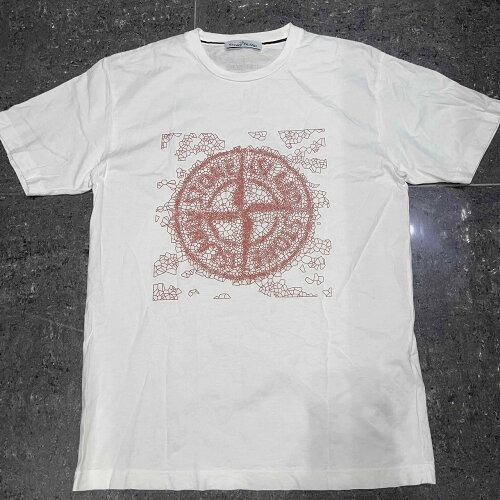 STONE ISLAND LOGO S/S T-SHIRT SIZE-M 70152NS84 ストーンアイランド ロゴ拍卖