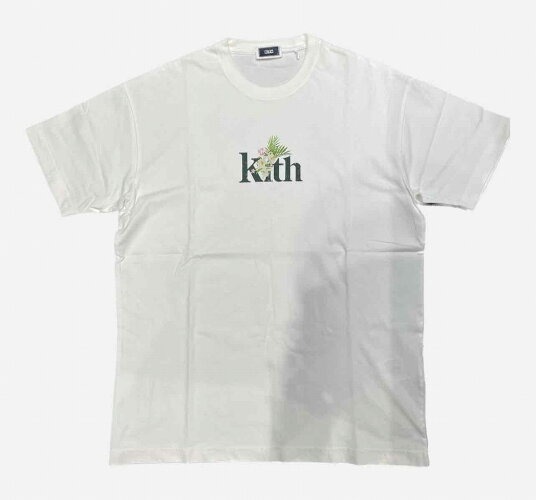 KITH 21ss GREEN CORSAGE TEE SIZE-S キス グリーン コサージュ 半袖Tシャツ拍卖