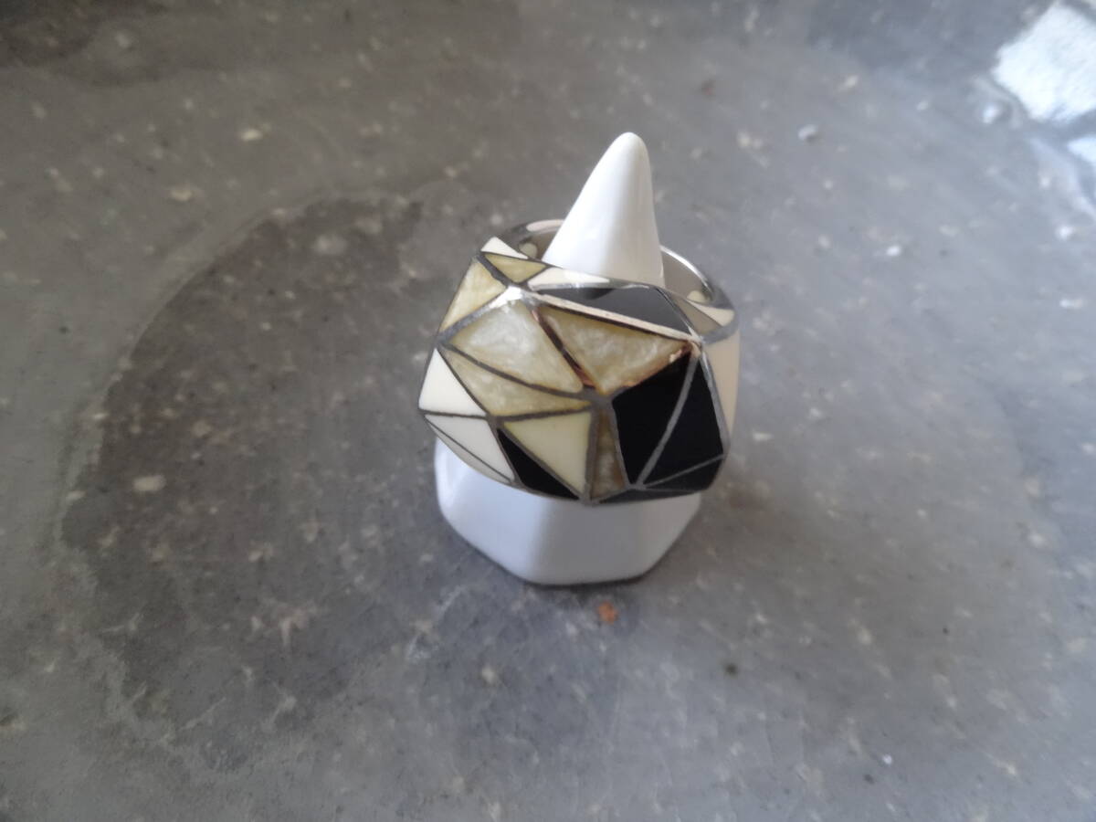 ★ジュエリーデザイナー★Alen K(アラン ケイ)★シルバー台&ムラノガラスとエナメル★ハーレクイン拍卖