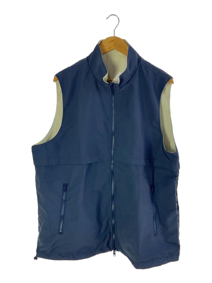 uniform experiment◆ナイロンベスト/2/ナイロン/ネイビー/無地/UE-240023拍卖