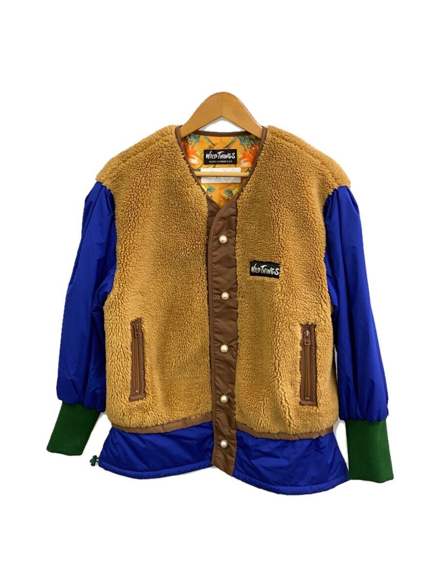 MUVEIL◆ジャケット/36/ポリエステル/CML/総柄拍卖