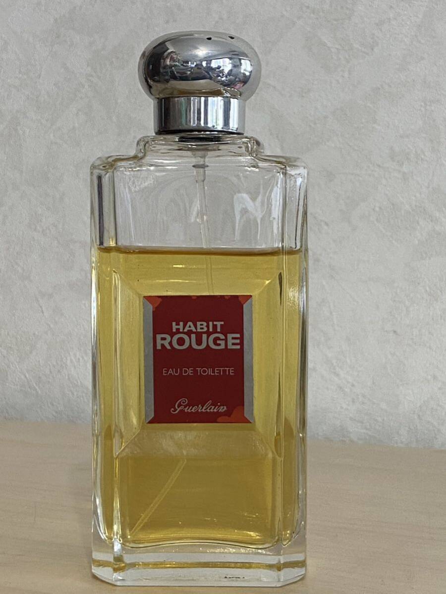 ゲラン アビ・ルージュ 100ml 香水 GUERLAIN Habit Rouge オードトワレ eau de toilette アビルージュ 残量たっぷり拍卖
