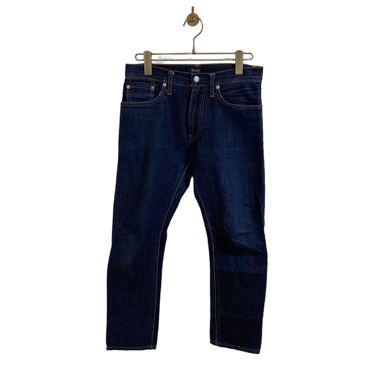 【アンダーカバー UNDERCOVERISM BASIC ベーシック スリム スキニー デニムパンツ ジーンズ 稲妻 刺繍 インディゴ H9503-1 メンズ1】拍卖