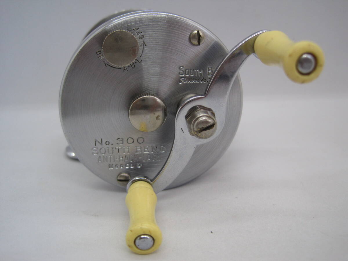サウスベンド No.300 モデルD アンチバックラッシュ ダイレクトドライブリール 1930年代製 フルオリジナル ビンテージリール拍卖