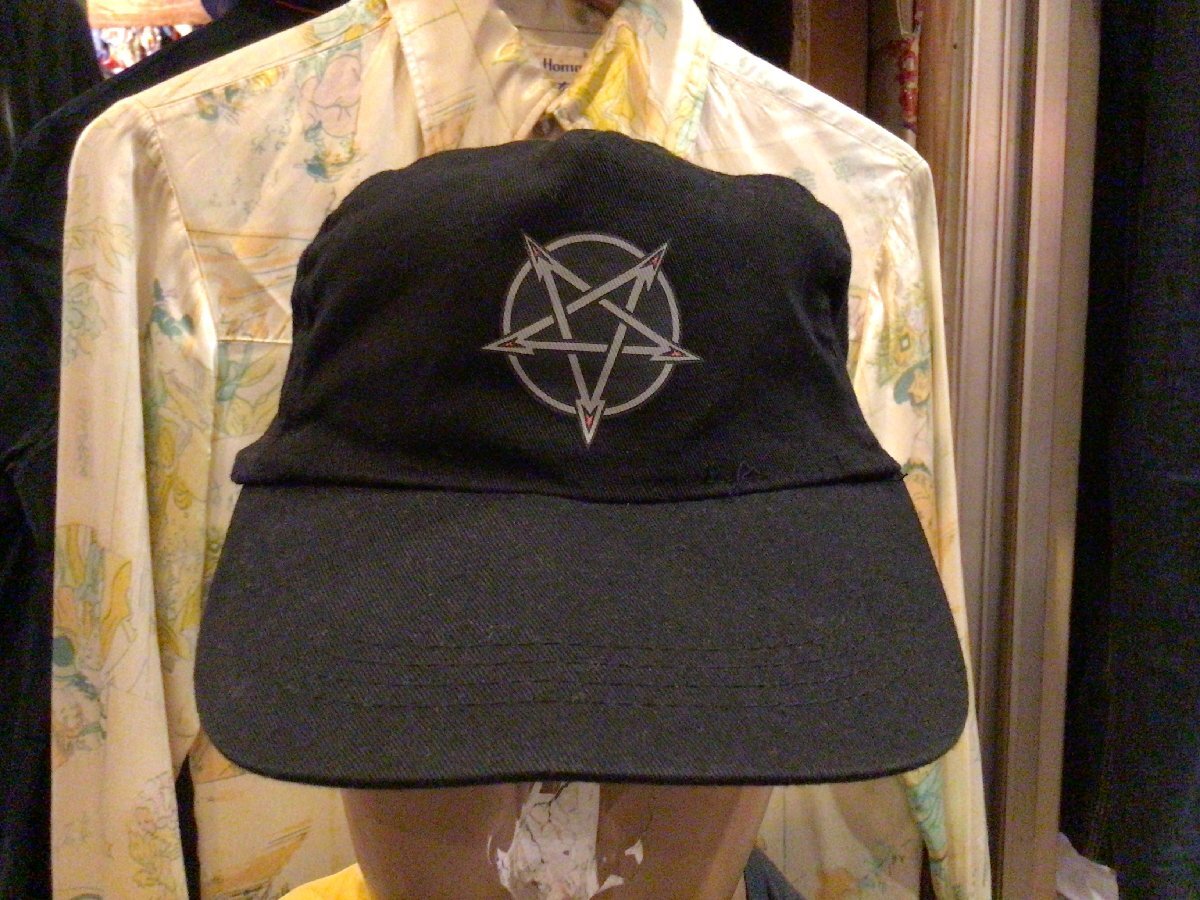 FUN WORLD DIV FIVE POINTED STAR TRUCKER CAP SIZE FREE ファン ワールド ディヴィジョン 五芒星 トラッカー キャップ 帽子 ハロウィン拍卖