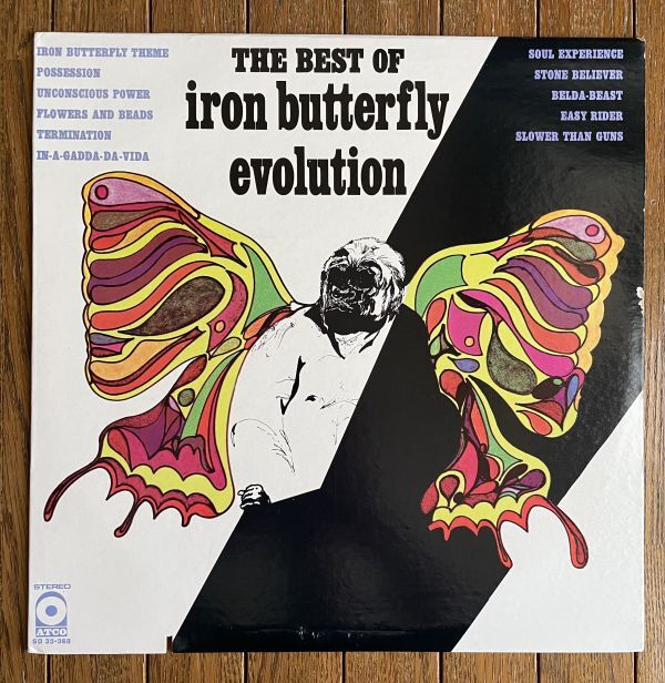 ◆EVOLUTION - THE BEST OF IRON BUTTERFLY アイアン・バタフライ US盤CUT-OUT拍卖