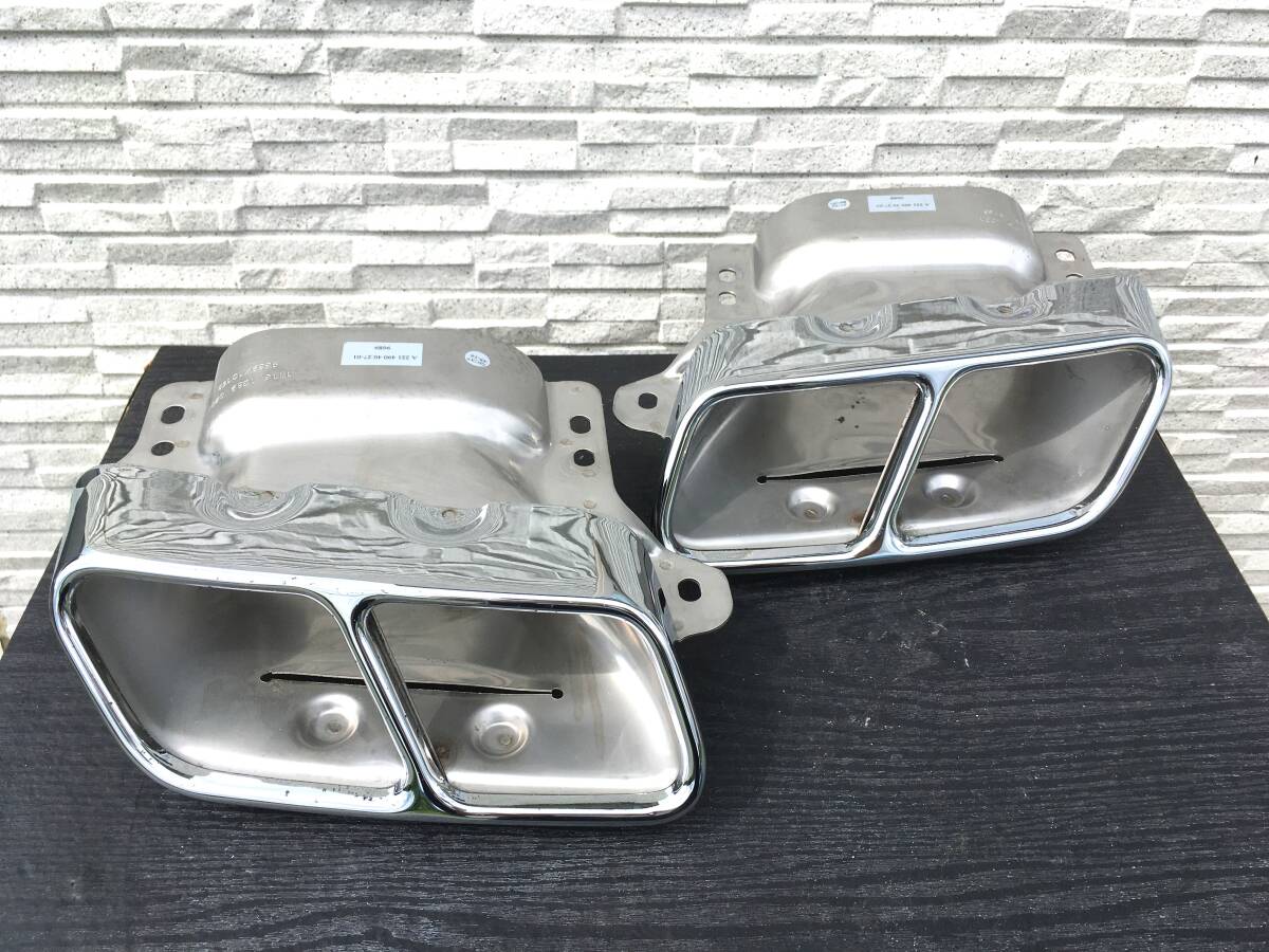 メルセデス ベンツ S W221 AMG マフラー リア S600? AMG 左右拍卖
