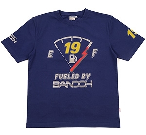 カミナリモータース×テッドマン/Tシャツ/ブルー/M/tdbdtee-500/エフ商会拍卖