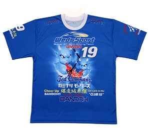 テッドマン×カミナリモータース/速乾ドライTシャツ/XL/wbtkdt-100/エフ商会/爆走板東組拍卖