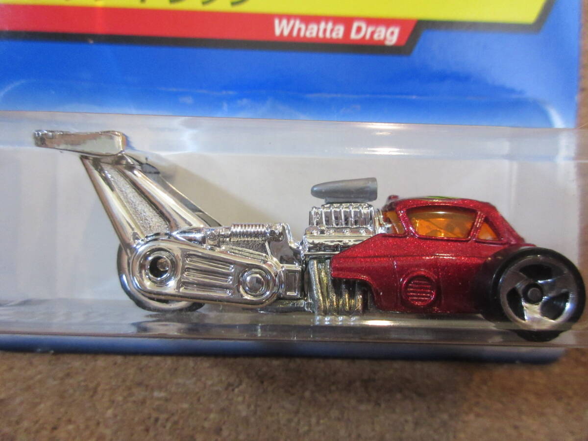 Hot Wheels Whatta Drag 1998 First Editions 36/40 日本語カード ワッタ ドラッグ イセッタ BMW Isetta 3輪バブルカー フィル リールマン拍卖