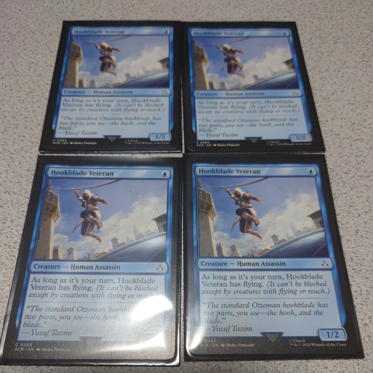MTG ACR Hookblade Veteran 英語 四枚セット アサシンクリード 即決拍卖