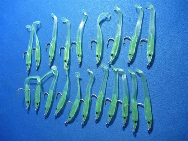 5cm特にメクリアジ、大アジ、巨アジ、メガアジ、ギガアジ狙いにジグサビキ、ジギングサビキでのトレーラーベイトとして、青物と同時に狙う拍卖