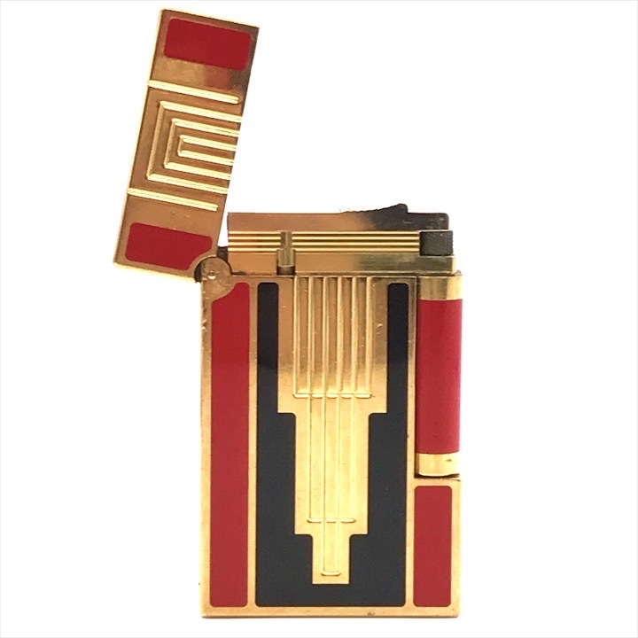 美品 S.T.Dupont デュポン ライン2 アールデコ Ltd. ガスライター 世界限定 2500個 着火良好 OH済み 保証書付 k2972拍卖