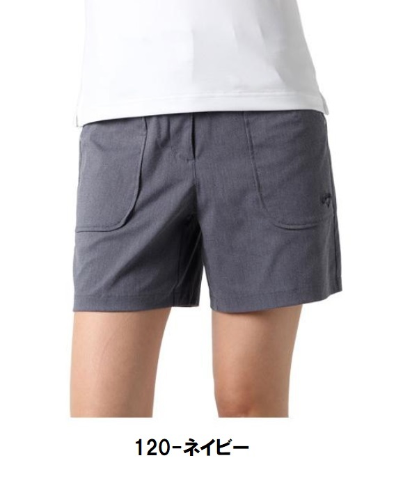 キャロウェイ 【Callaway】 レディース ショートパンツ 241-1127801 S ネイビー 【2541】 ネコポス発送拍卖